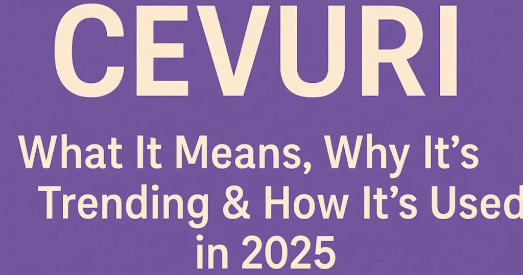 Cevurı