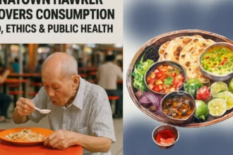 Chinatown Hawker Leftovers Consumption