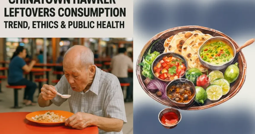Chinatown Hawker Leftovers Consumption
