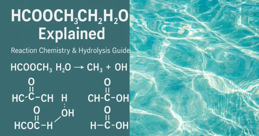 HCOOCH CH2 H2O