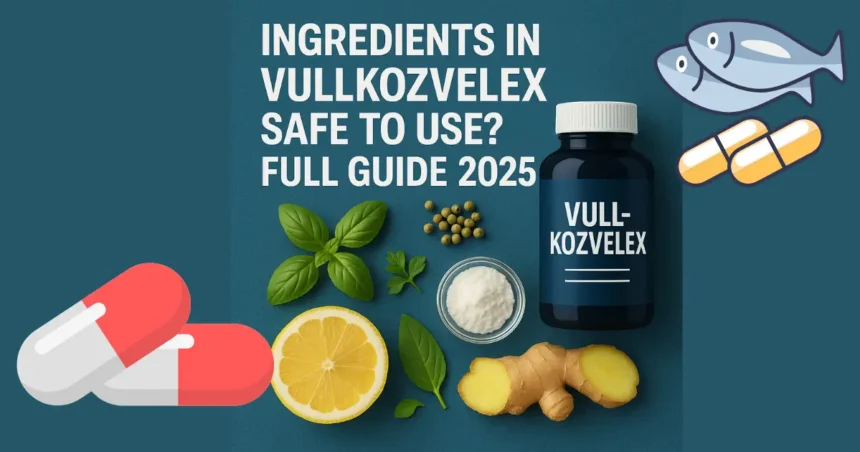 Ingredients in Vullkozvelex Safe to Use