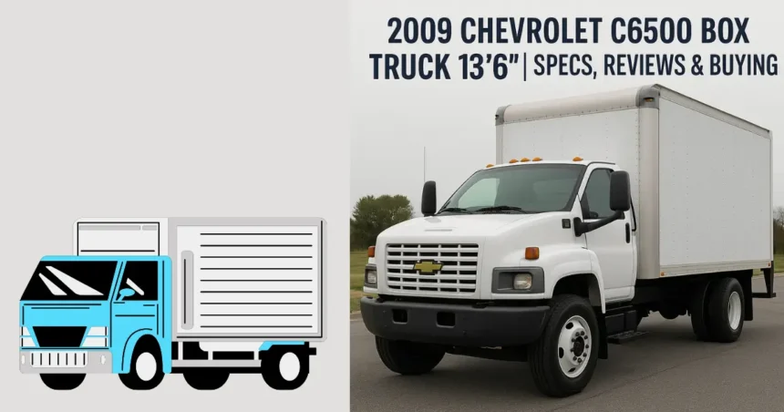 2009 Chevrolet C6500 Box Truck 13’6”