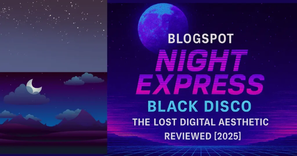 Blogspot Night Express Black Disco