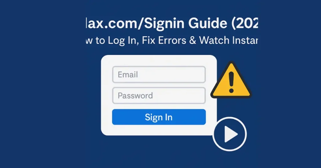 Max.com/Signin