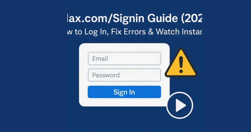 Max.com/Signin